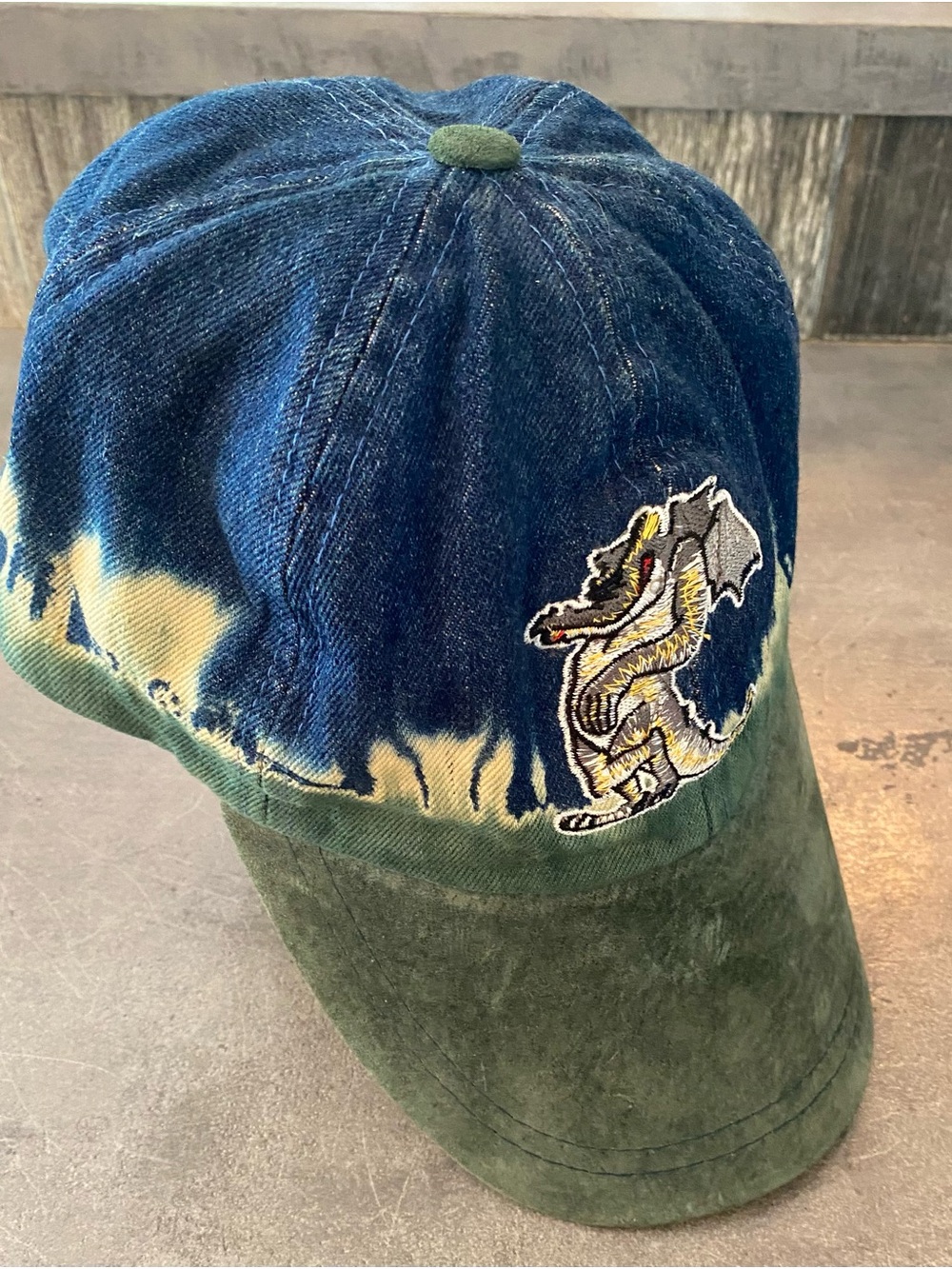Vintage 90s Molson Ultra Hat – KP Caps Dragon Denim & Suede – Rare Quebec Promo